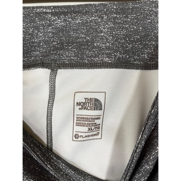 The North Face Gray FlashDry Leggings Pants Women's Sz. XL Yoga Running Leggings - Picture 6 of 7